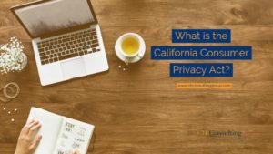 California Consumer Privacy Act.