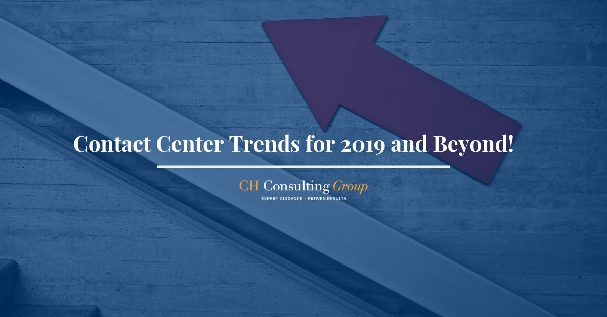 2019 contact center trends