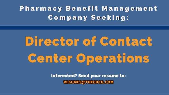 director of contact center operations recruit