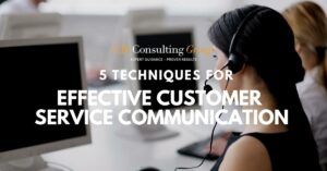 what is customer service communication