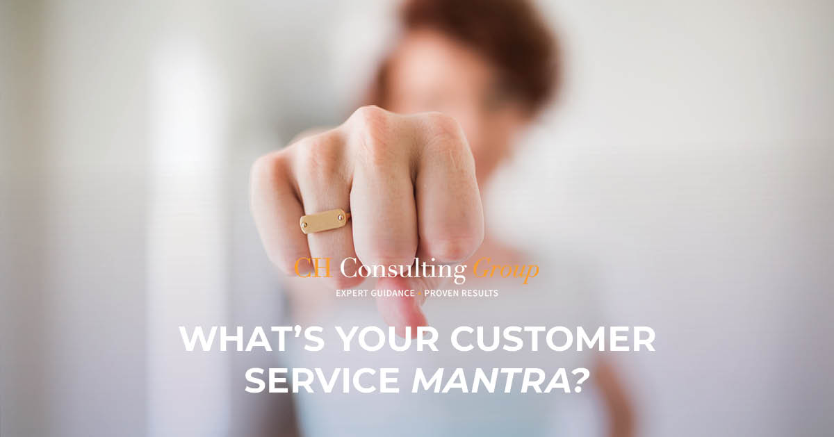 customer service mantra