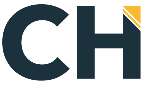 CHCG Logo Symbol | Navy and Yellow