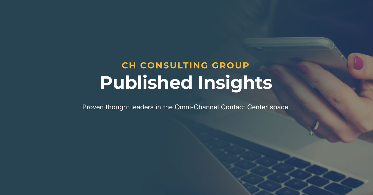 Published Insights CH Consulting Group Featured Image