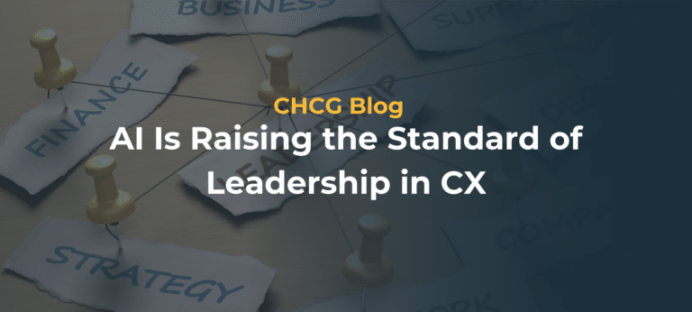 AI leadership in customer experience