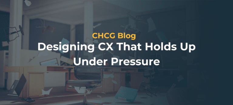 Resilient CX operations