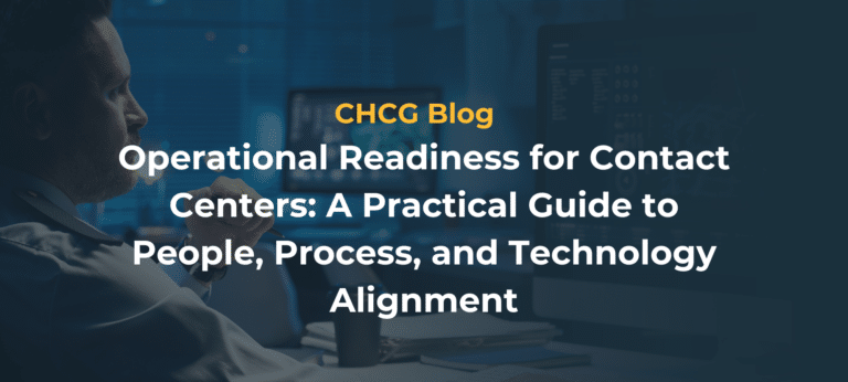 operational readiness for contact centers